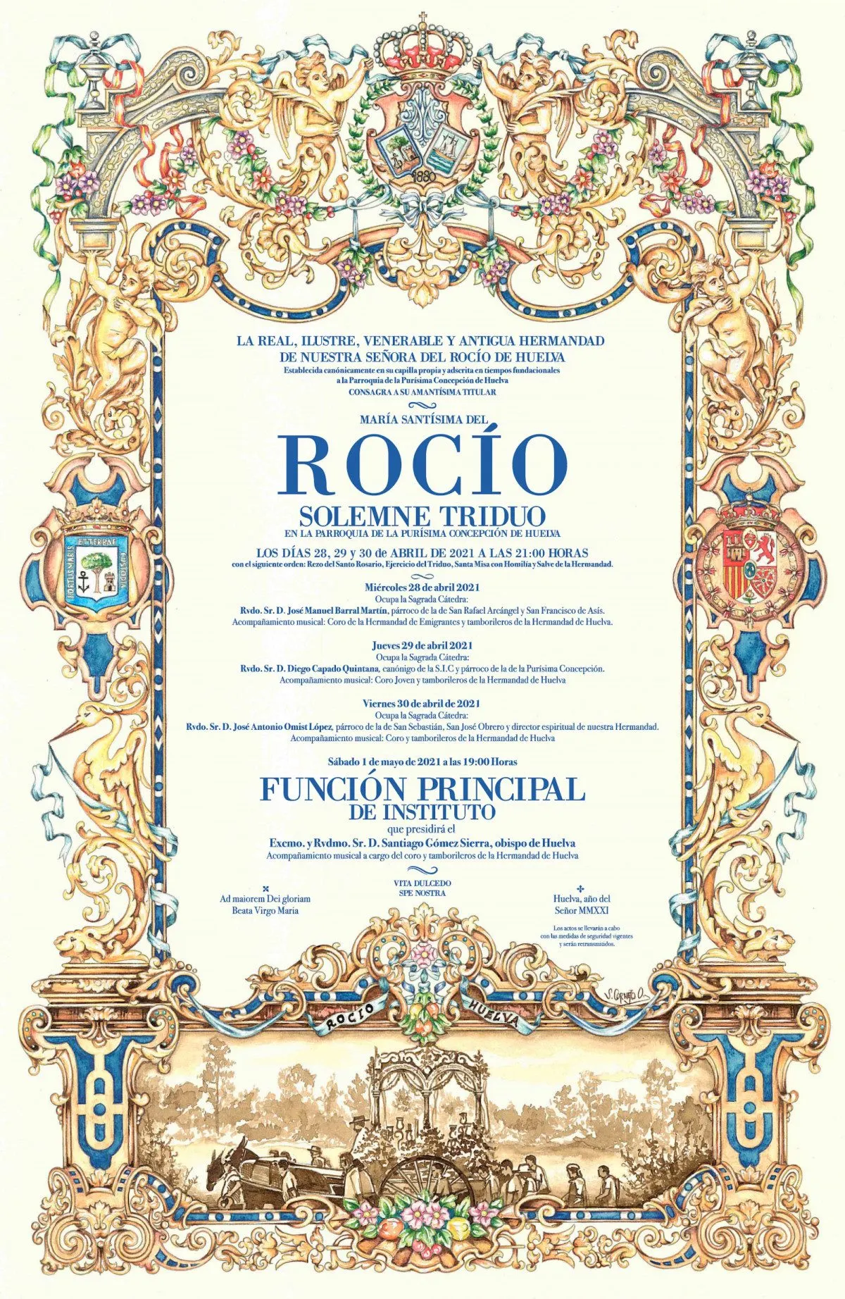 Huelva cartel rocio 2021
