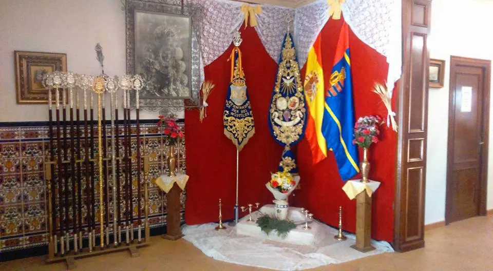 Mostoles altar en la aldea