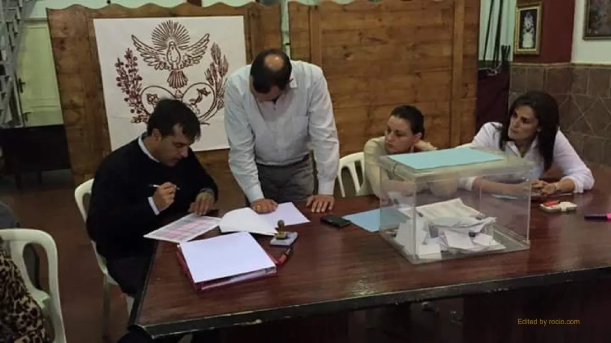 Las Cabezas-7. Recuento de votaciones.