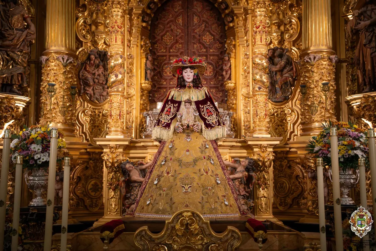 La Virgen del Rocío vestida de Pastora en 2026