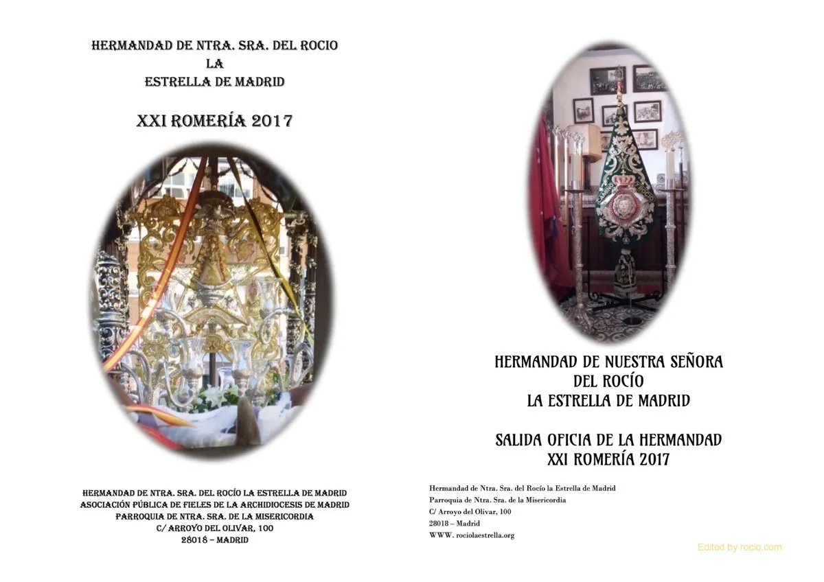 estrella de madrid -1 DÍPTICO TRIDUO 2017