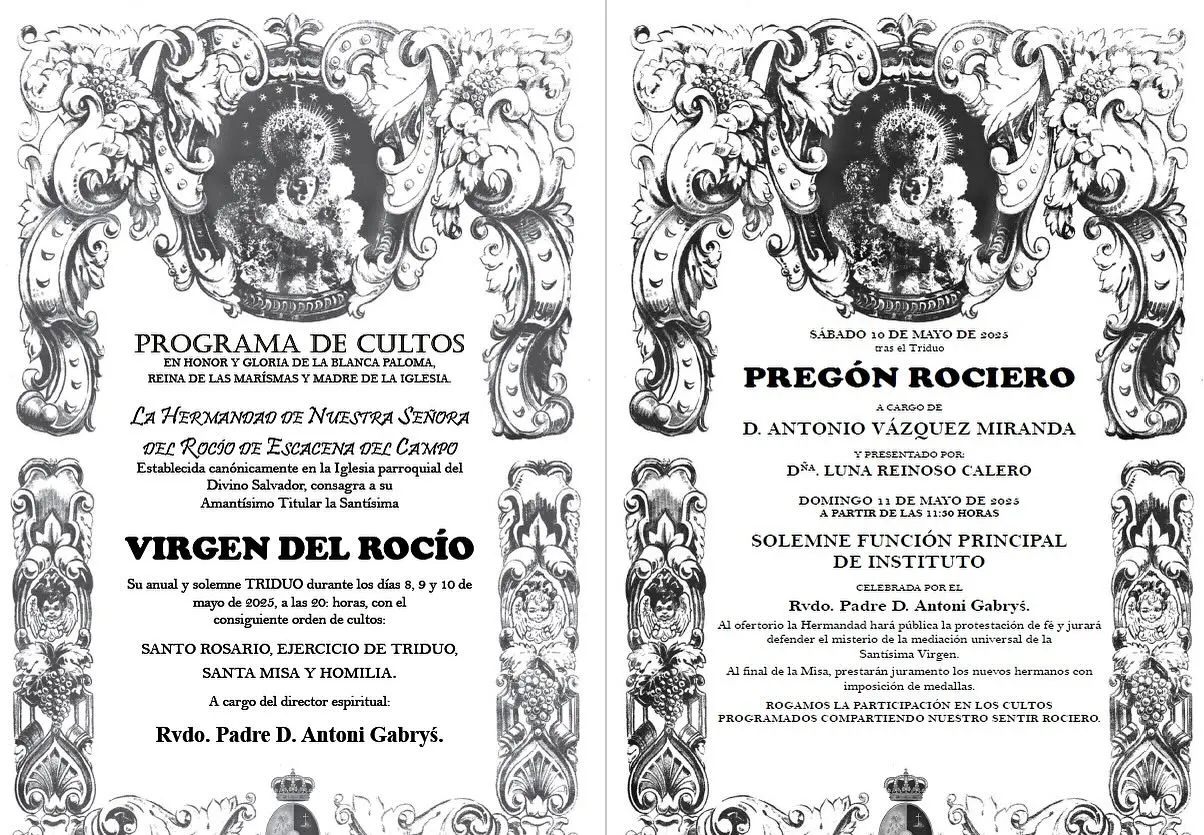 Acos rocio 2025 Escacena