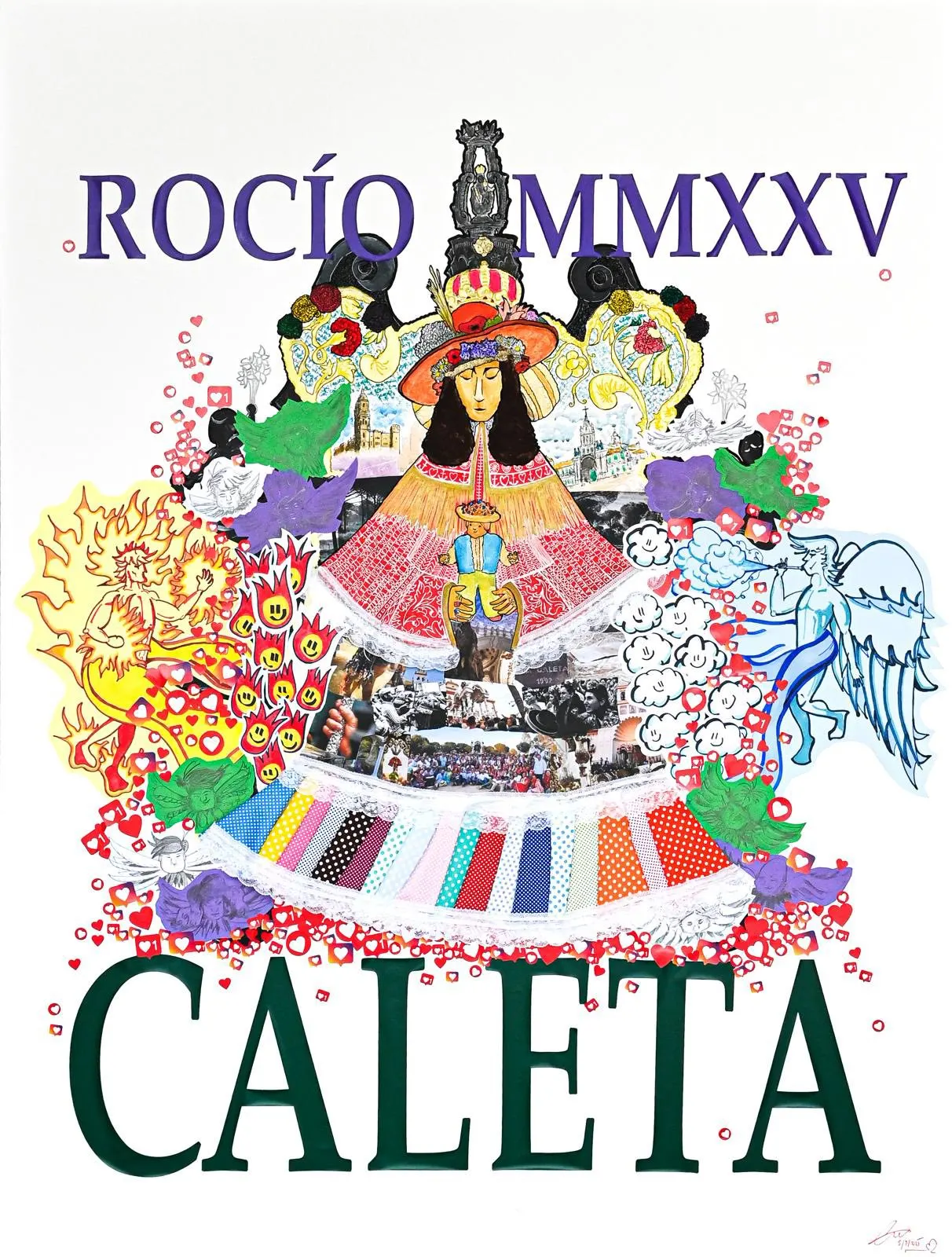 Cartel rocio 2025 CAleta