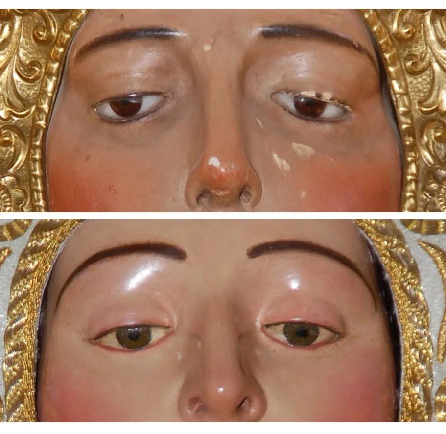 Virgen del Rocío de la Colegial del Salvador-1