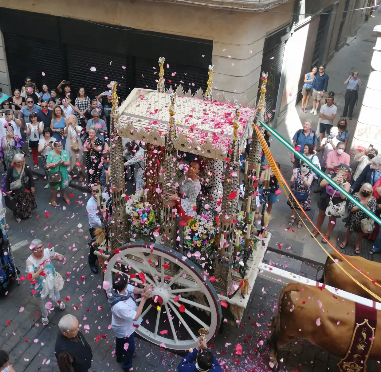 salida del Simpecado por las Calles de Barcelona-6