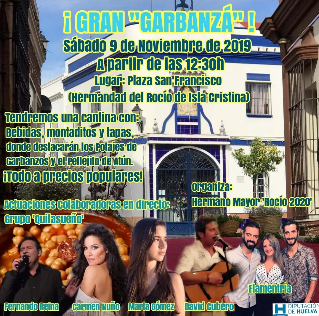 Isla cristina Garbanza 2019