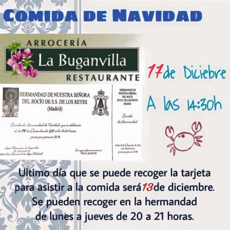 San Sebastian de los Reyes cena navidad