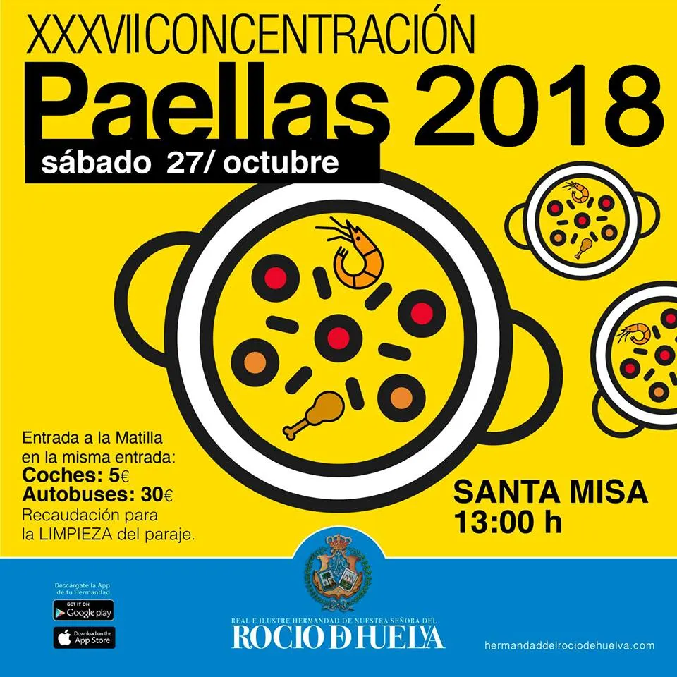 Huelva concentracion de paellas 2018