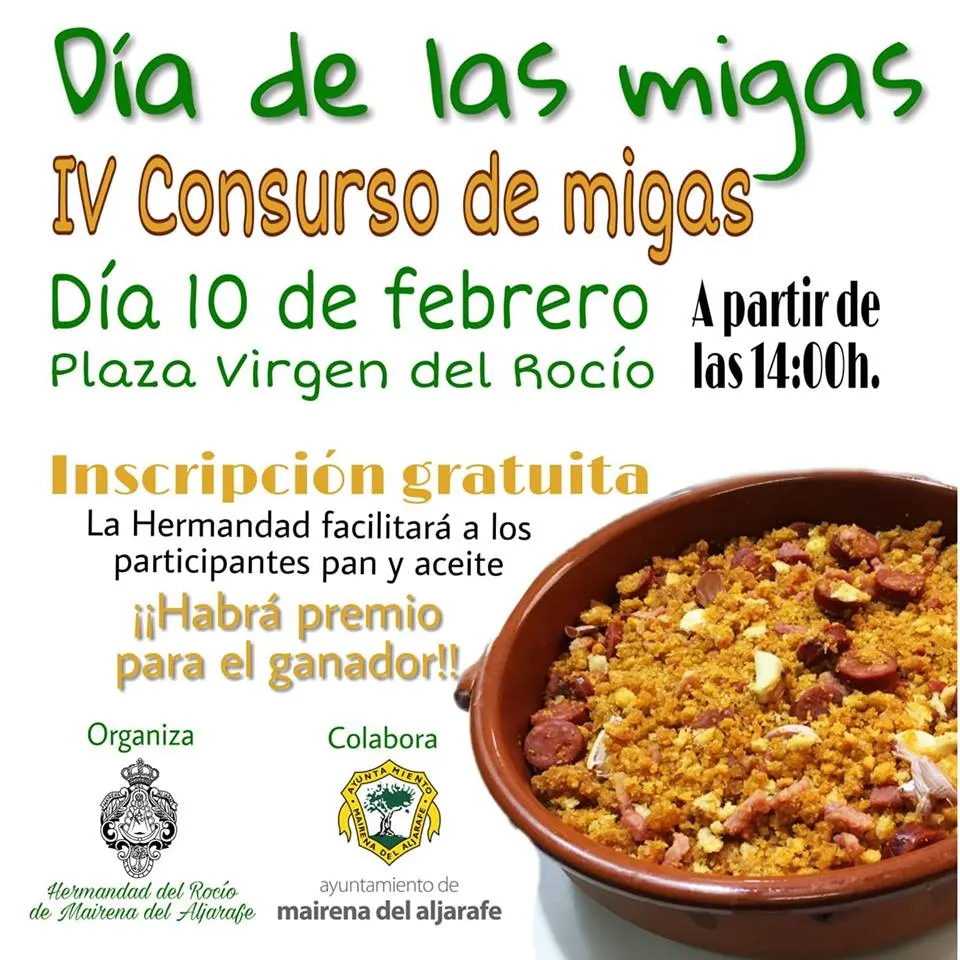 Mairena del Aljarafe concurso migas 2019