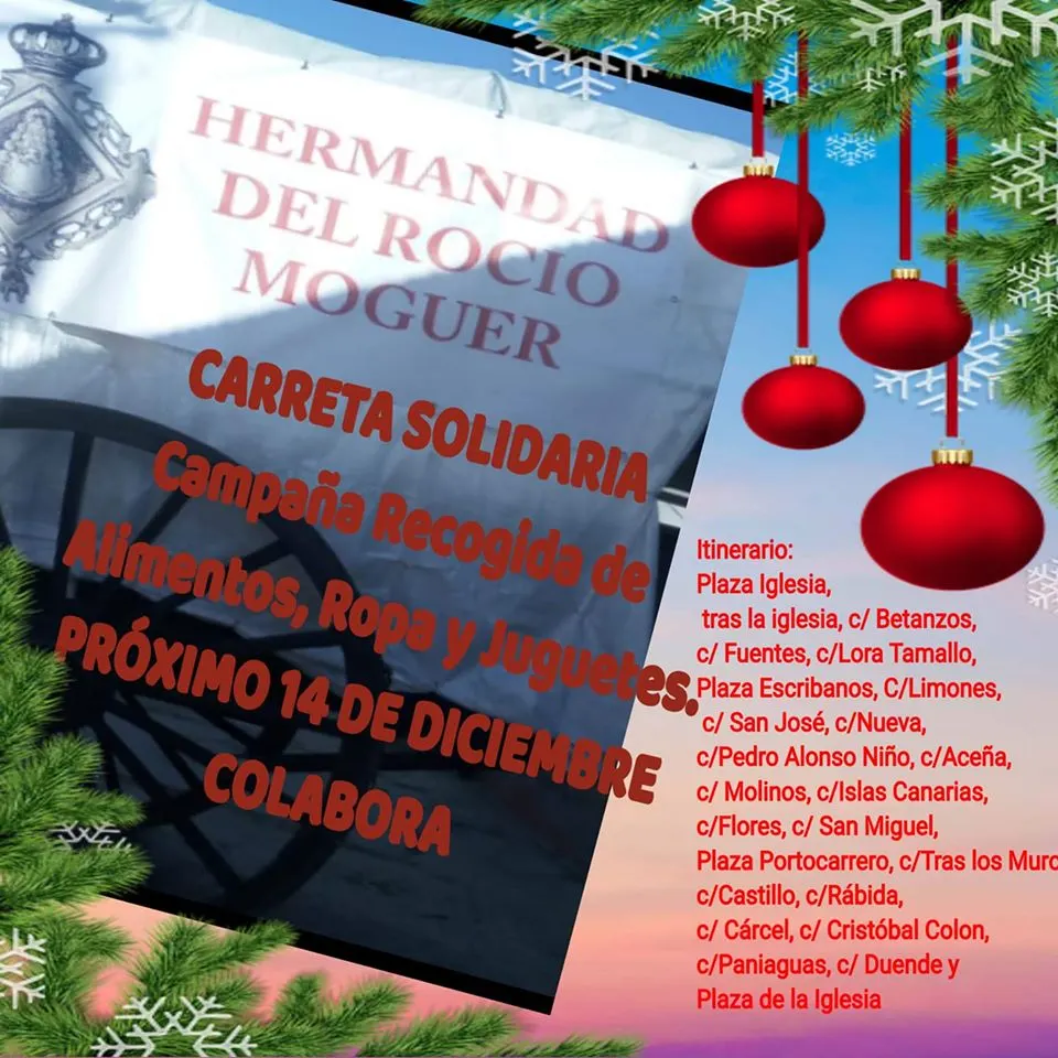 Moguer carreta solidaria 2019