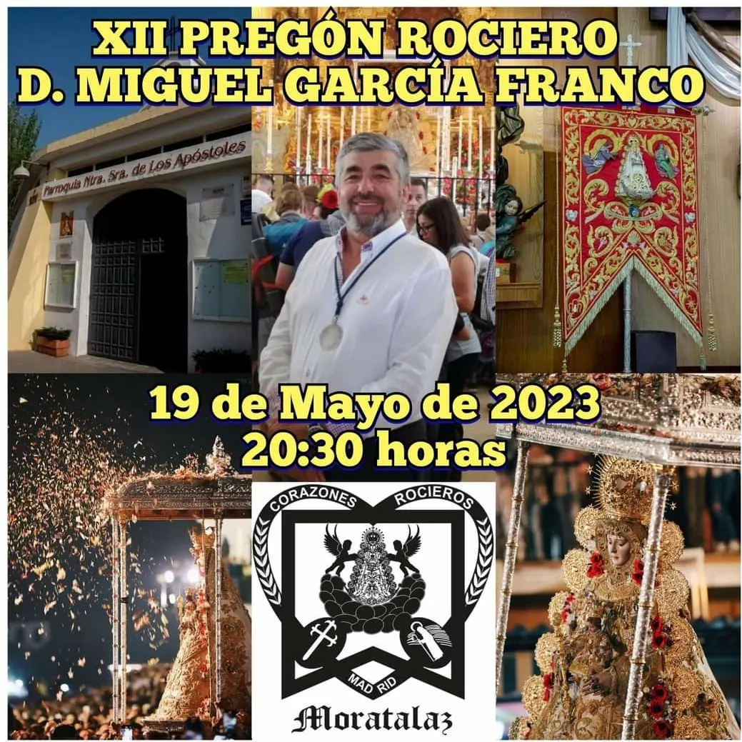 Moratalaz pregon rocio 2023