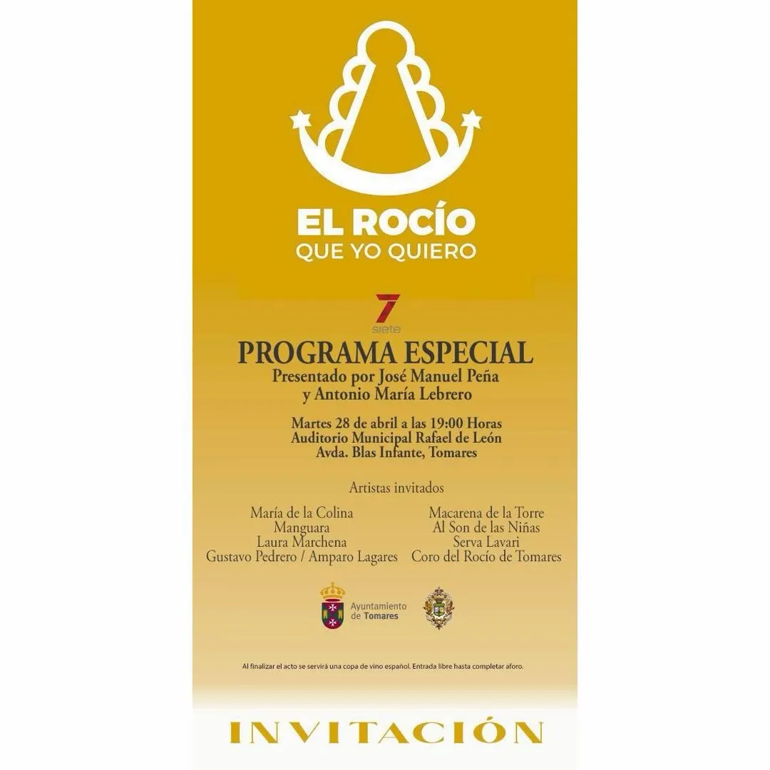 PROGRAMA ESPECIAL DE EL ROCÍO QUE YO QUIERO