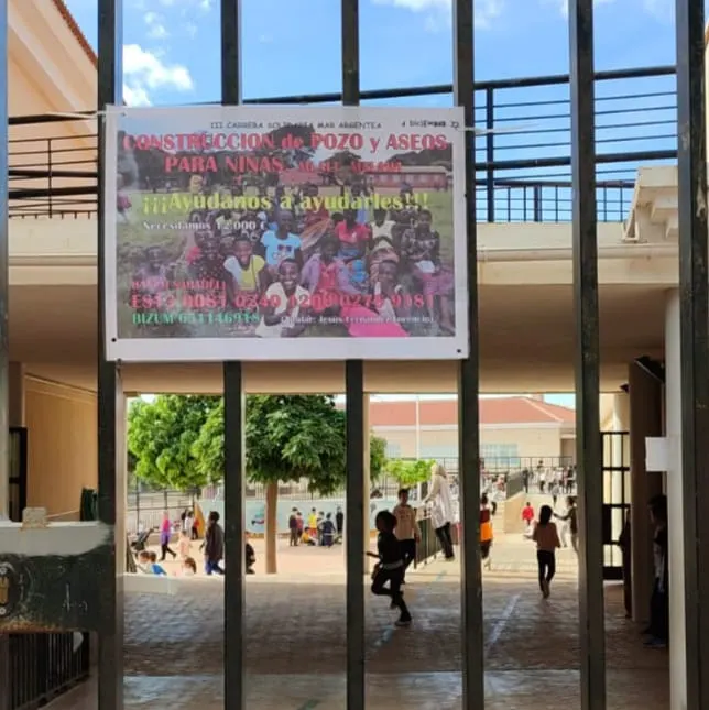 Ceip argentea de Torremolinos ofrenda foro rocio 2022