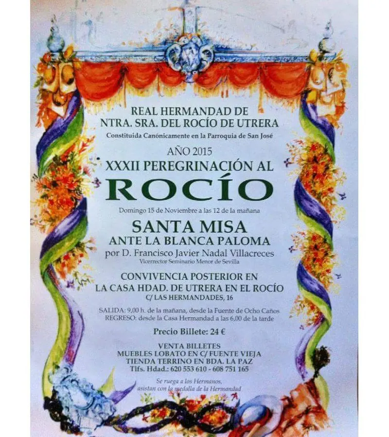 Utrera peregrinacion 2015