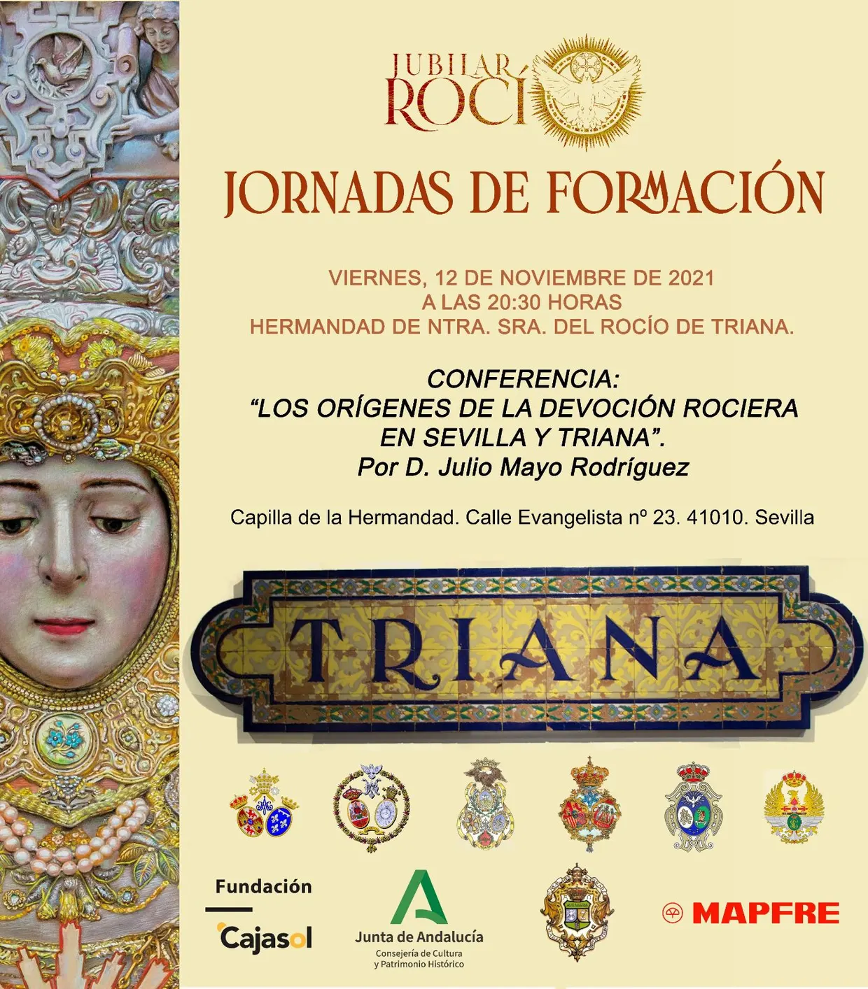 Jubilar Rocio origenes devocion rocio en Sevilla y Triana