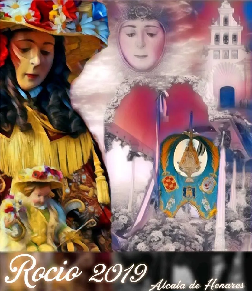 Alcala de Henares cartel rocio 2019