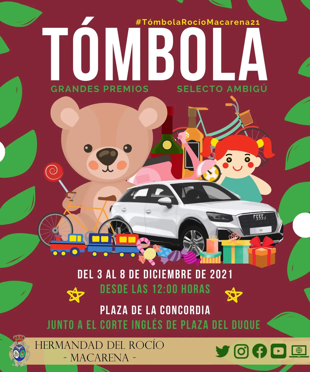 tombola rocio macarena 2021