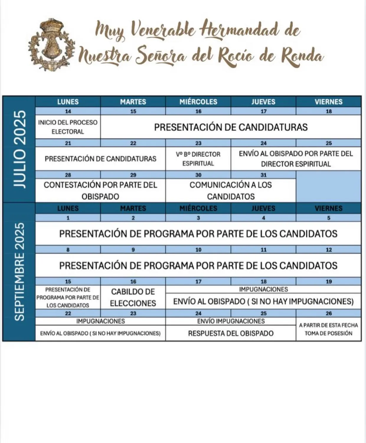 elecciones rocio ronda 2025