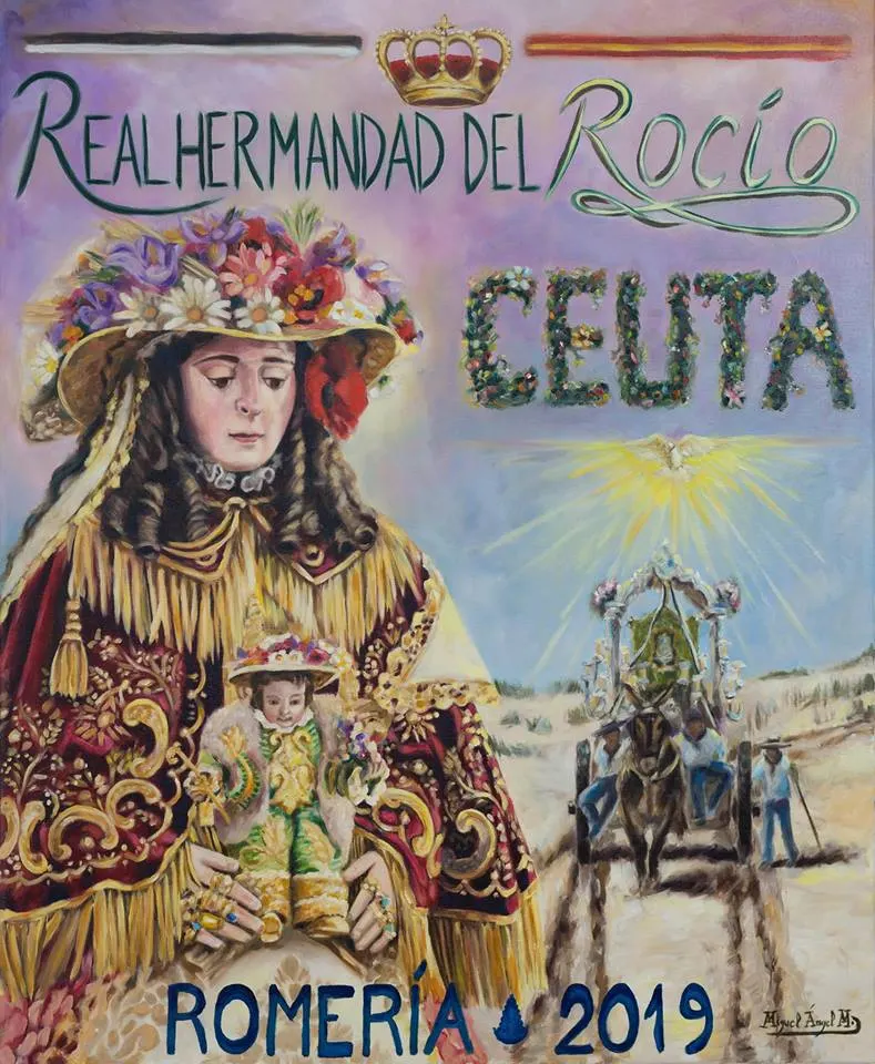 Cartel-de-la-Romeria-del-Rocio-2019-de Ceuta