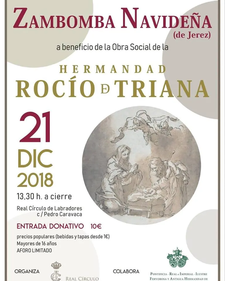 Triana zambomba rocio 2018