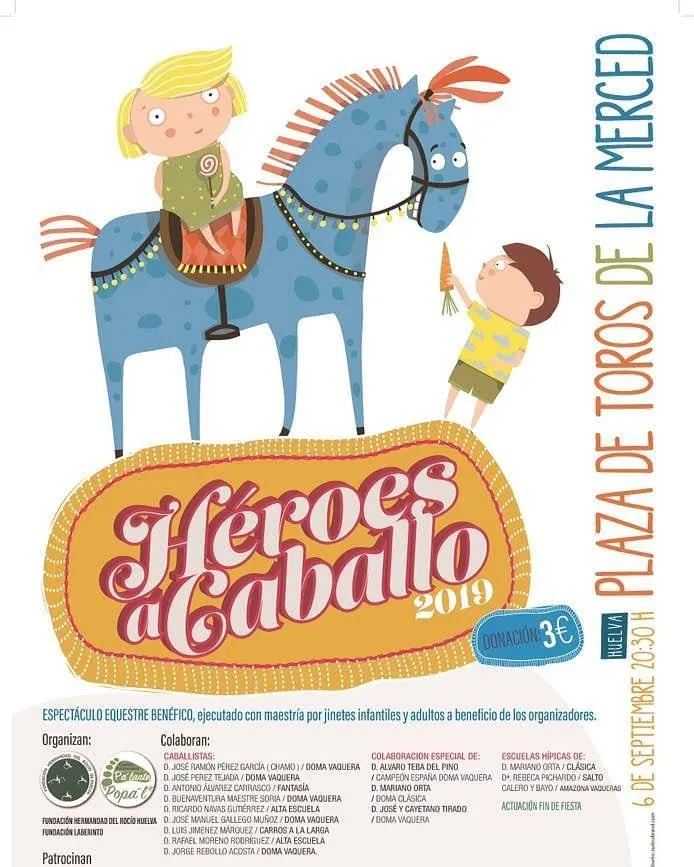 Hermandad de Huelva heroes a caballo 2019