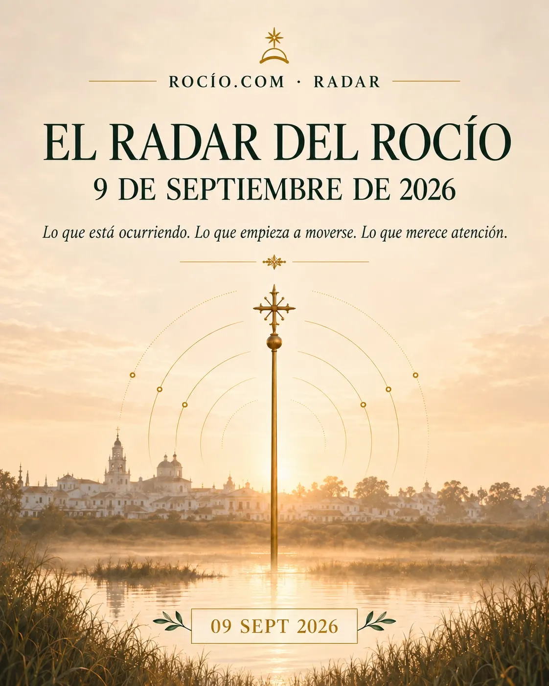 Radar del Rocío 9 de septiembre 2026