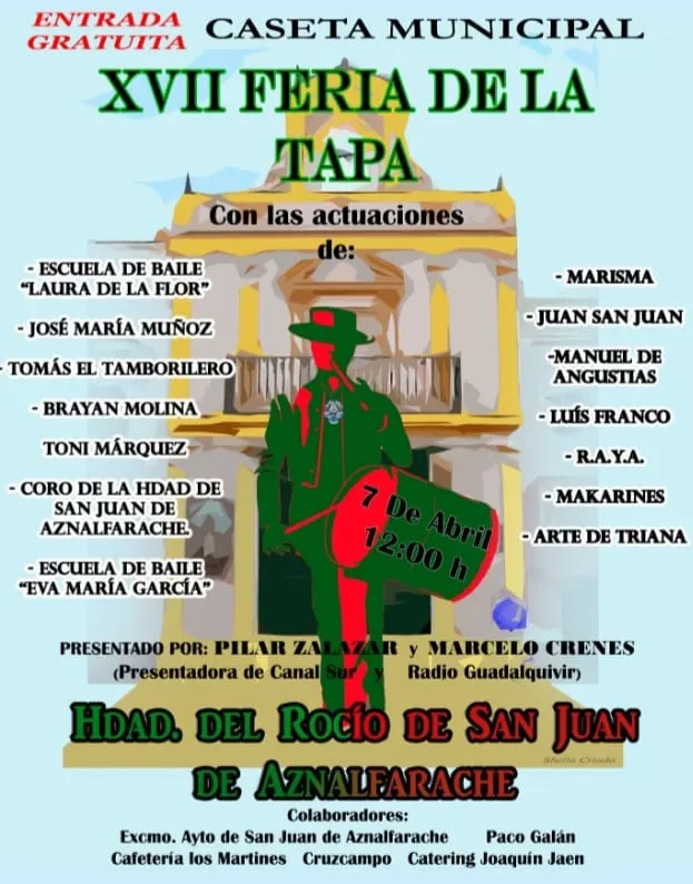San Juan de aznalfarache XVII- feria de la tapa