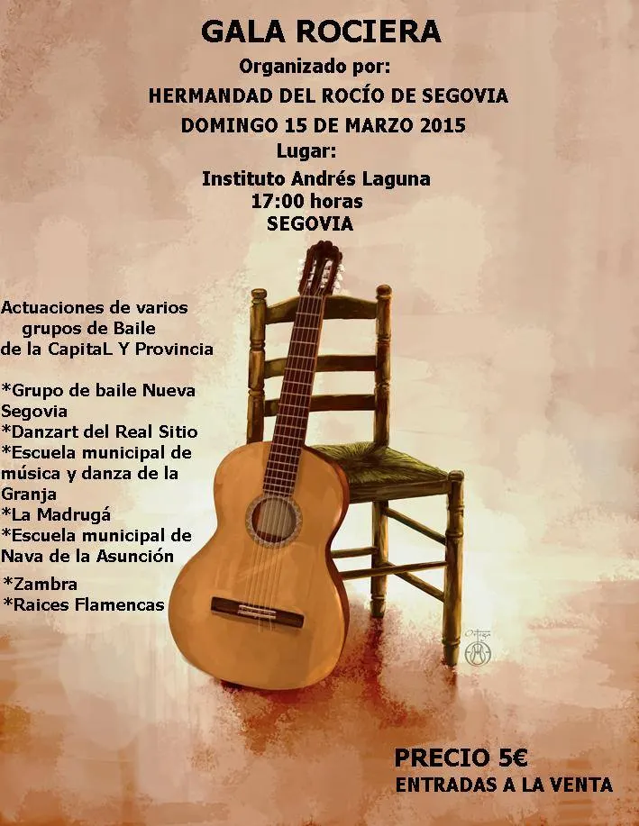 segovia gala rociera