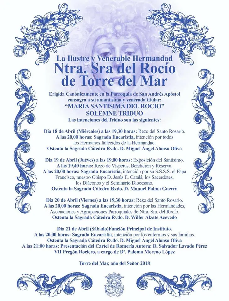 Torre del mar triduo 2018