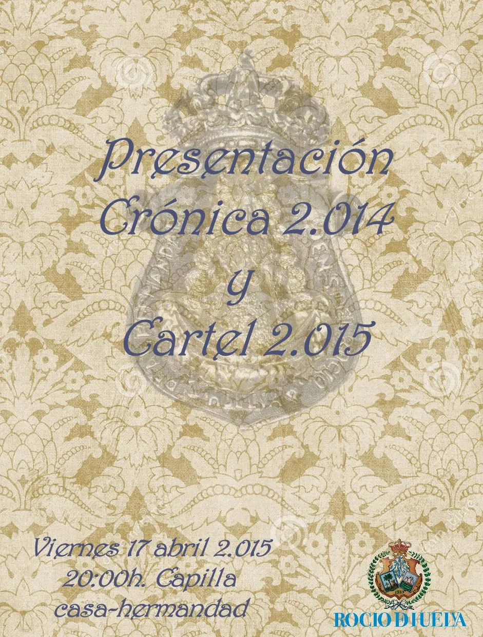 Huelva cronica y cartel 2015