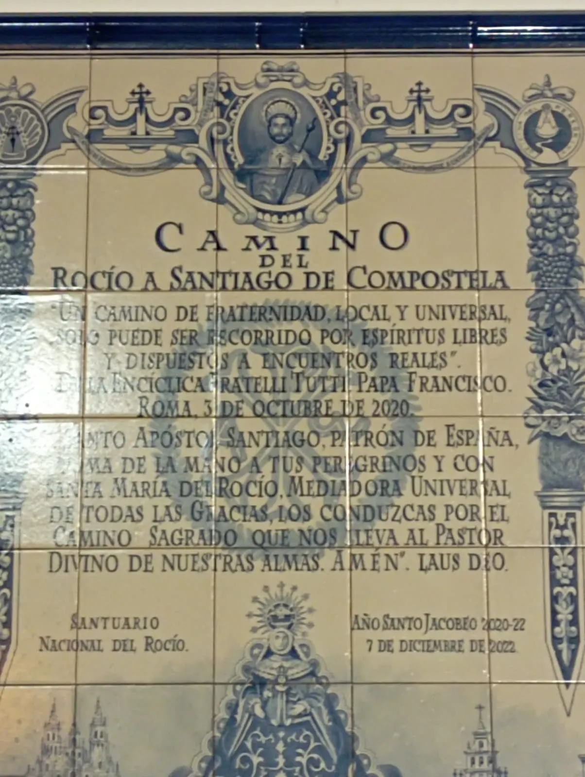 Camino del Rocio a Santiago de Compostela-2