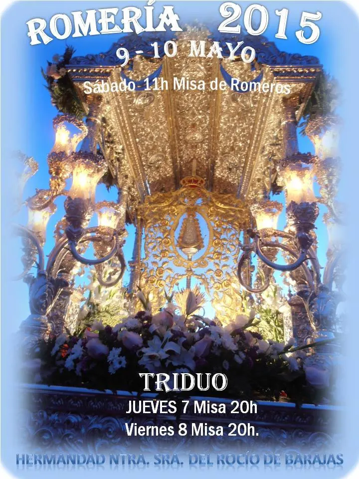 Barajas triduo 2015