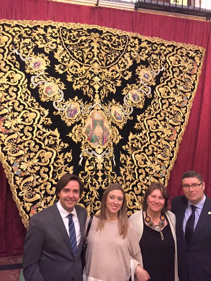 Virgen Rocio manto 2016 sevilla-2
