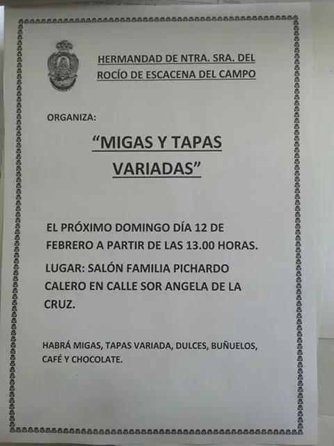 Escacena migas