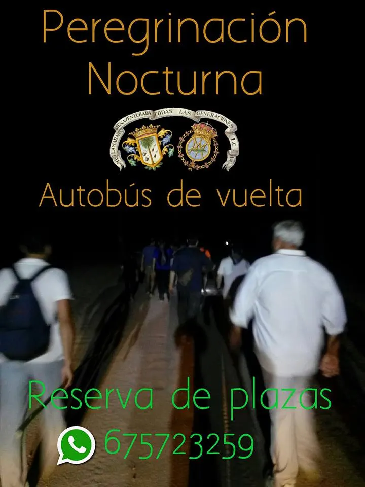 la palma peregrinacion nocturna
