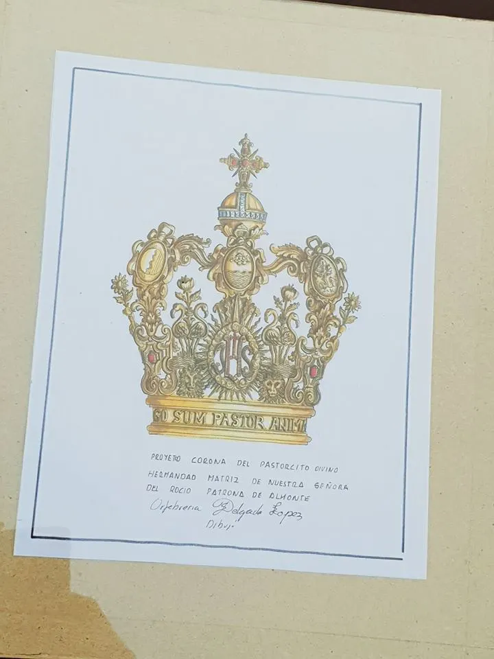 Corona pastorcito centenario coronacion rocio