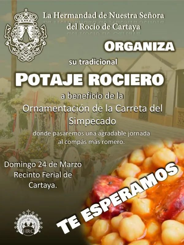 Cartaya potaje rociero