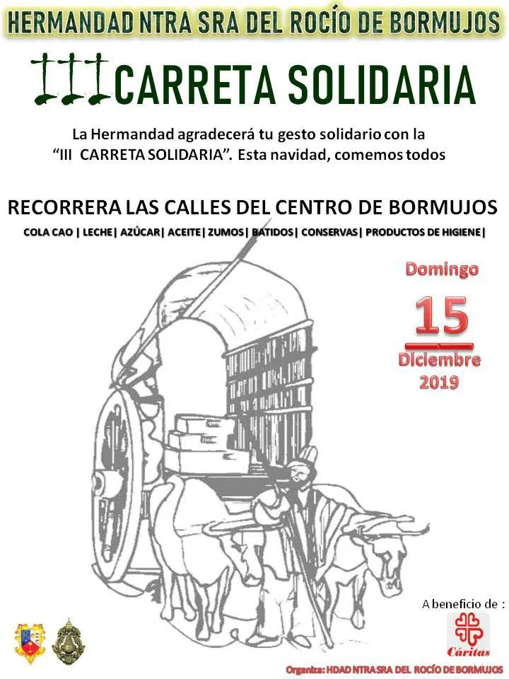 Bormujos Carreta solidaria 2019