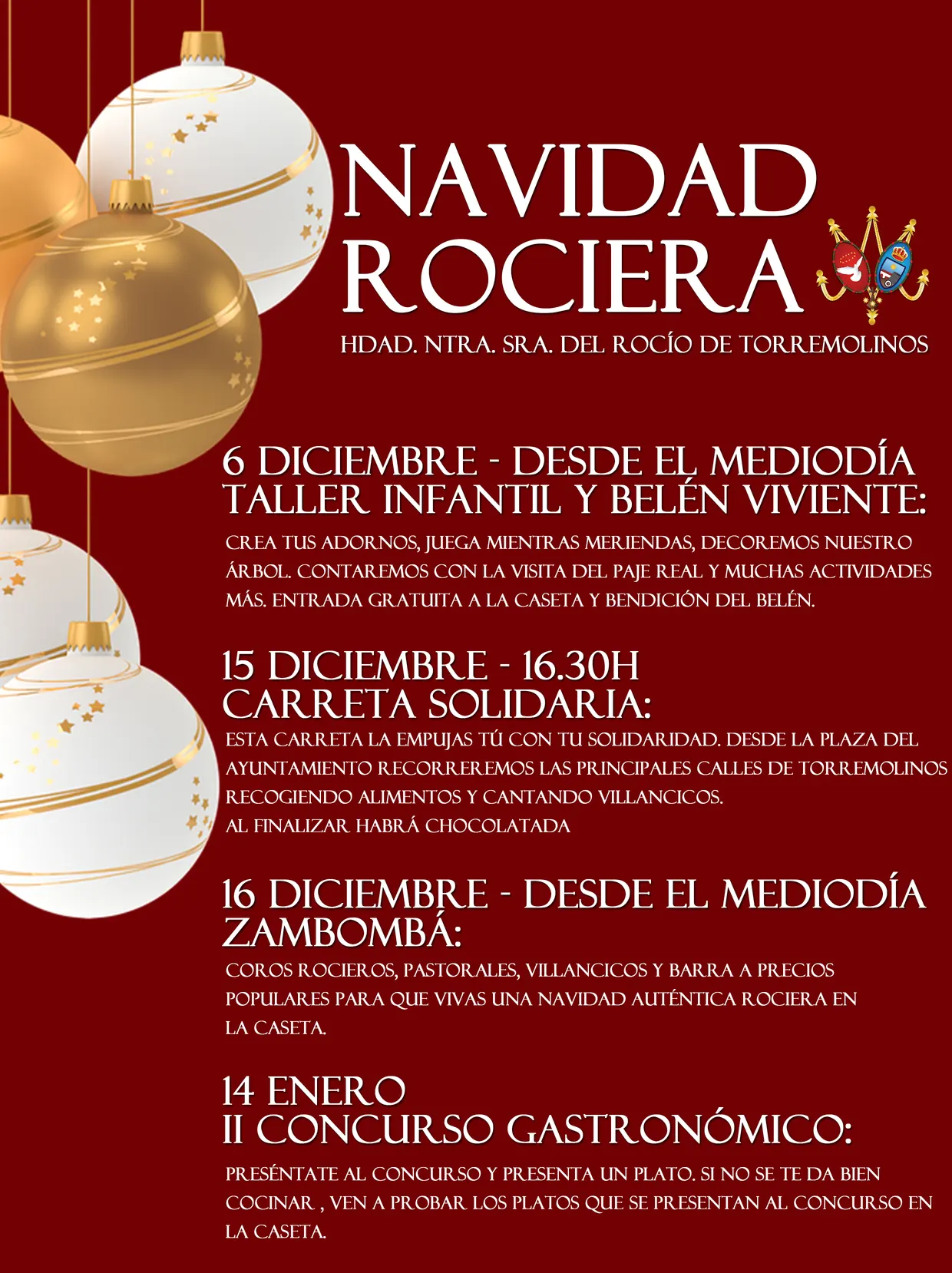 Torremolinos- Eventos Navidad 2017 y 2018