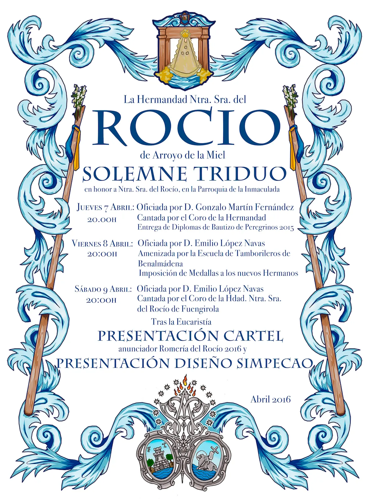 Arroyo de la Miel Triduo Rocío 2016