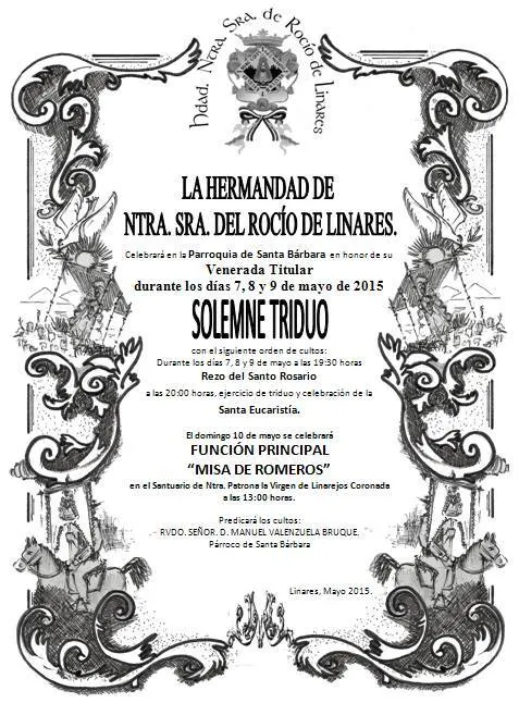 Linares Triduo 2015