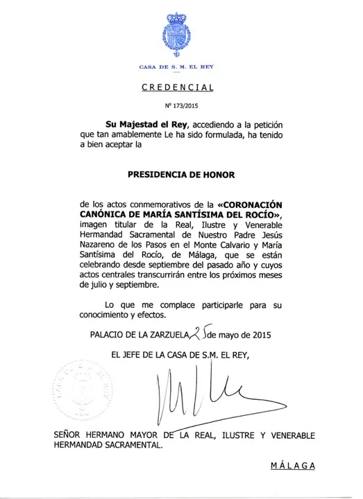 rocio coronada malaga-Rey