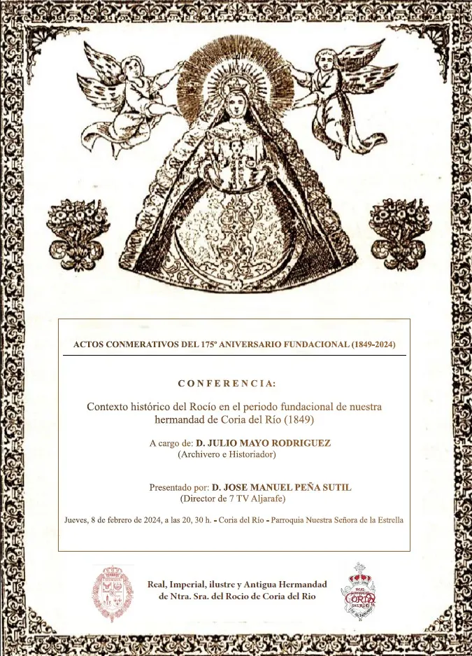 conferencia de julio Mayo en coria 2024