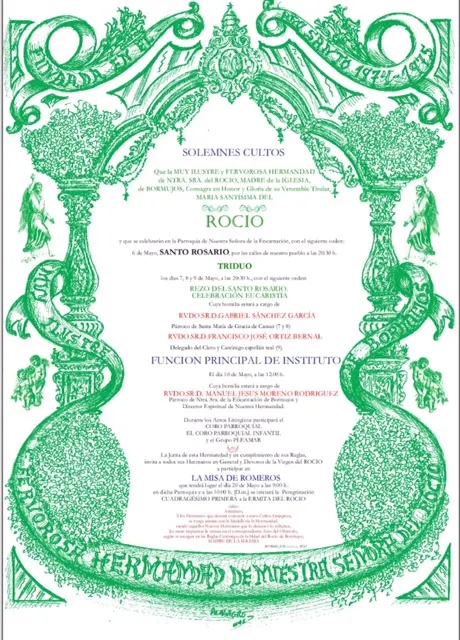 Bormujos triduo 2015