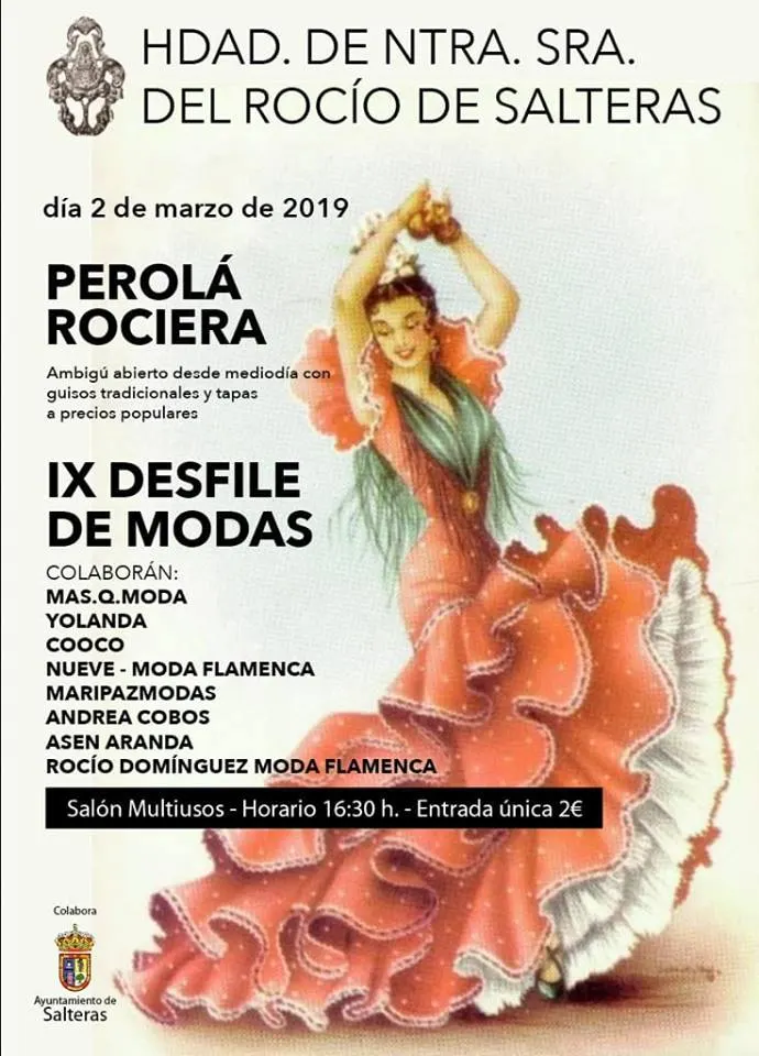 Salteras rocio perola 2019