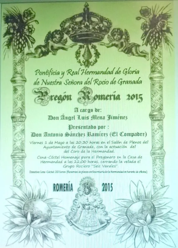 Granada pregón 2015