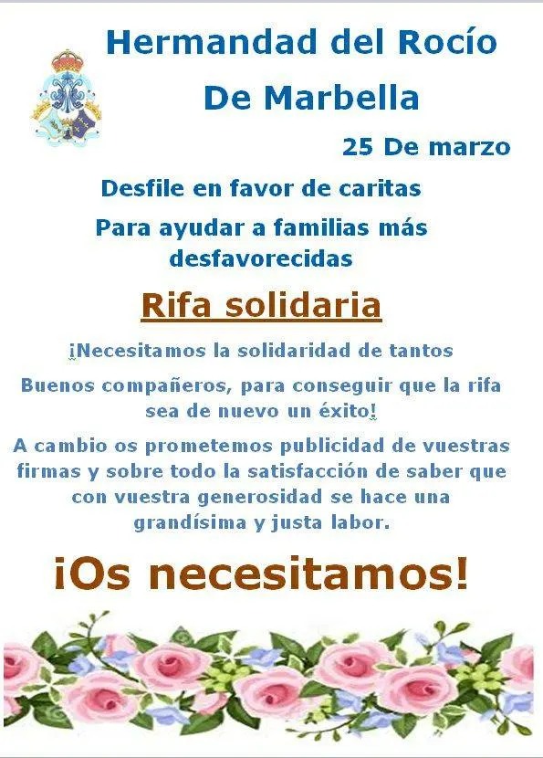 Marbella rifa solidaria