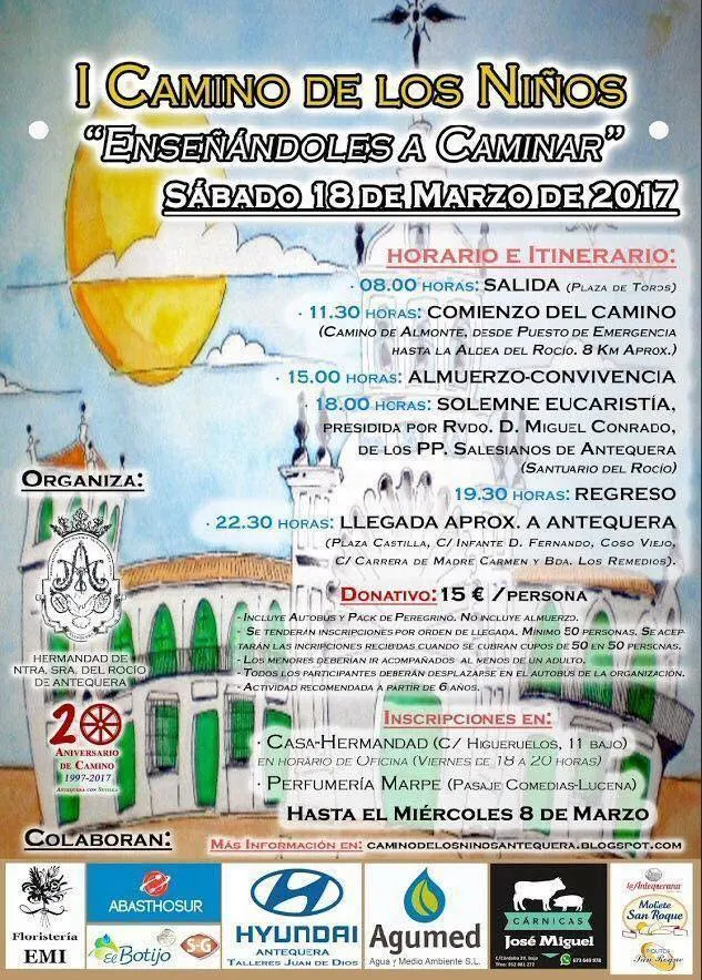 Antequera camino niños
