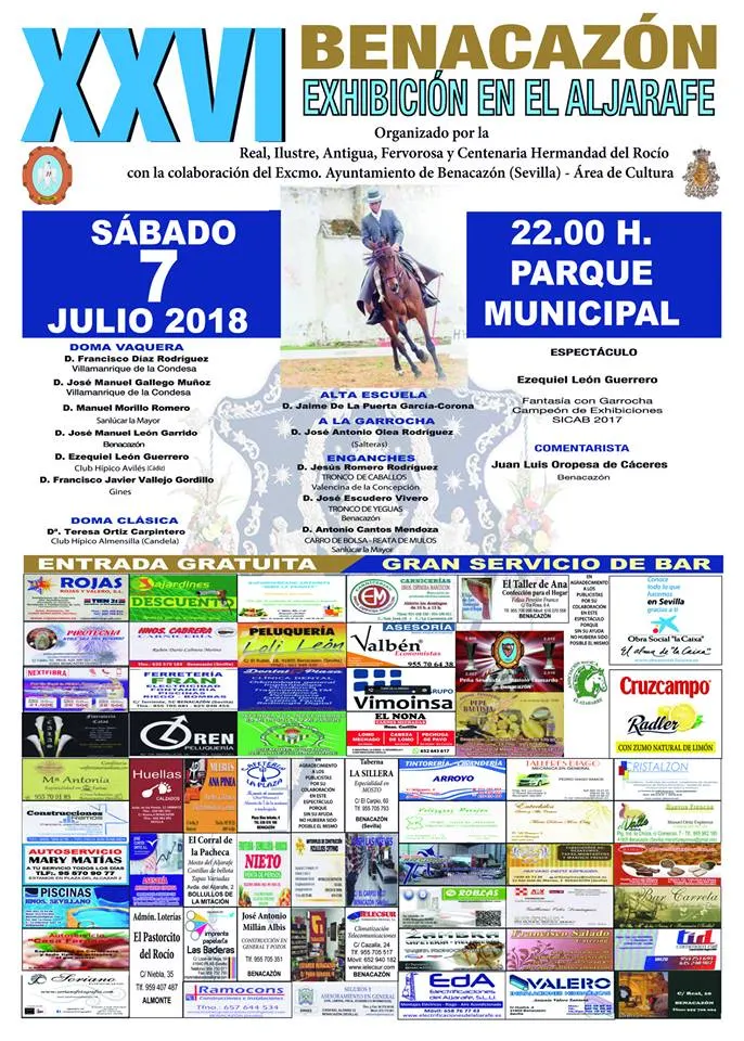 Benacazon XXVI ecuestre 2018