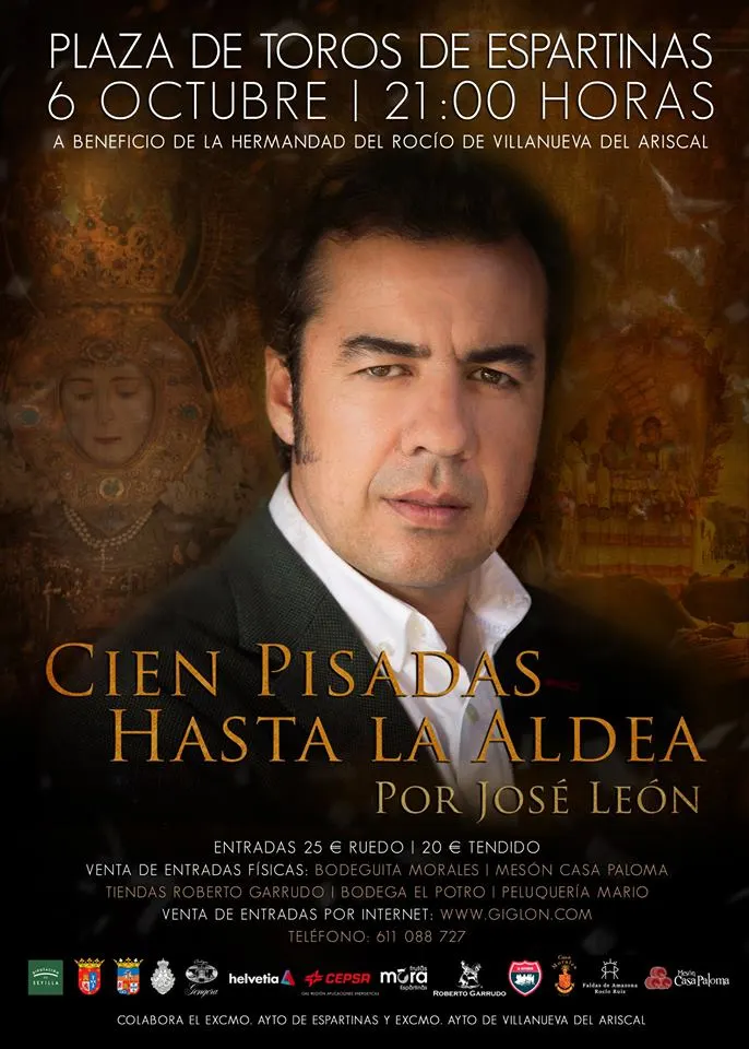 Villanueva del Ariscal cien pisadas en la arena-CARTEL